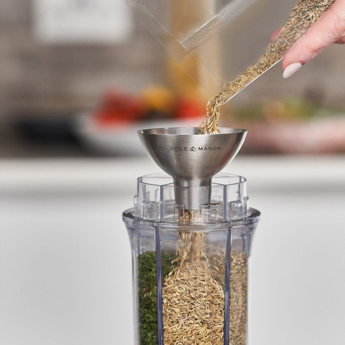 Refill Stations eliminate unnecessary waste but how can WE help to reduce kitchen packaging? Cole & Mason UK