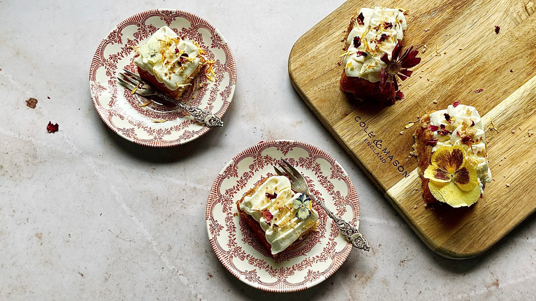 Mother's Day Honey Mini Cakes