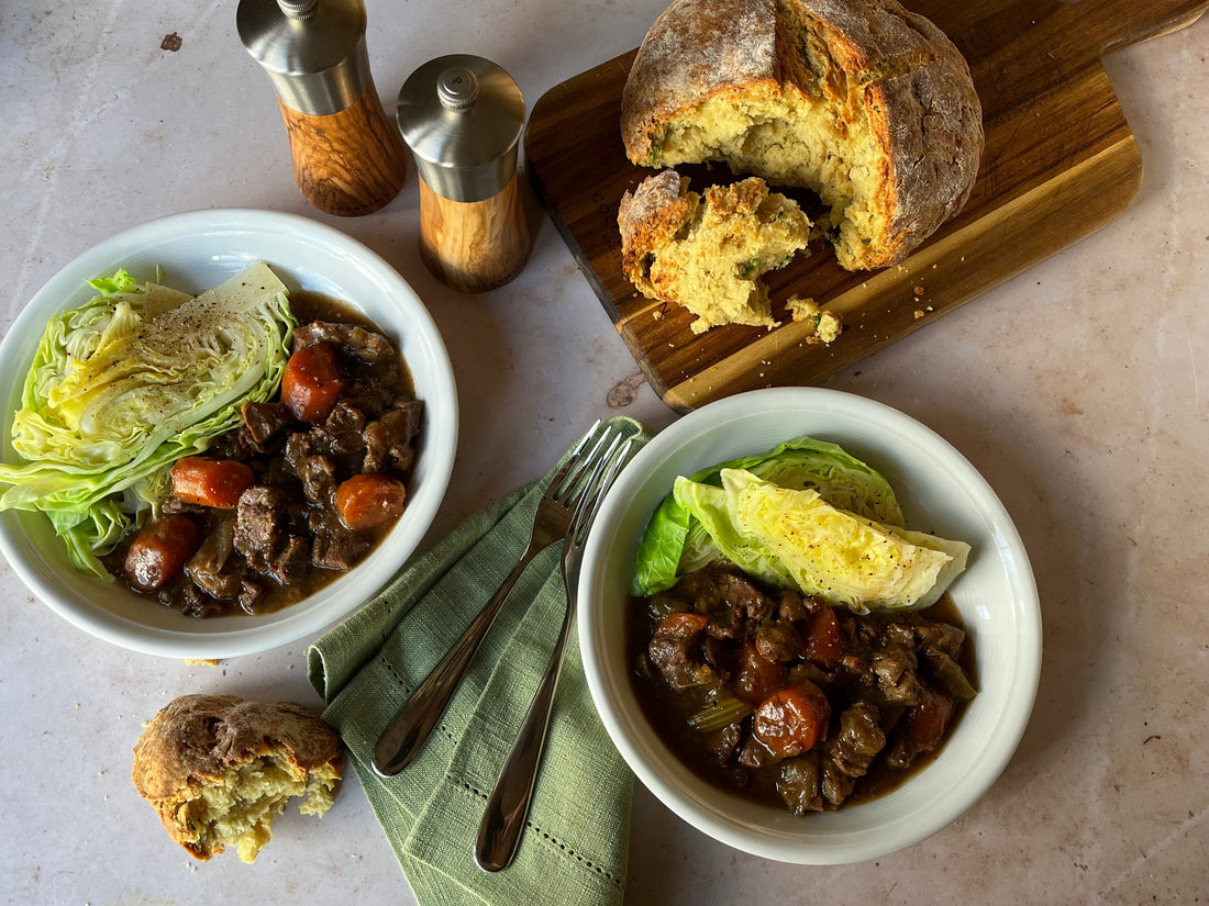 Patrick Slow St Patrick's Day Slow Cooked Beef & Guinness Stew Recipe