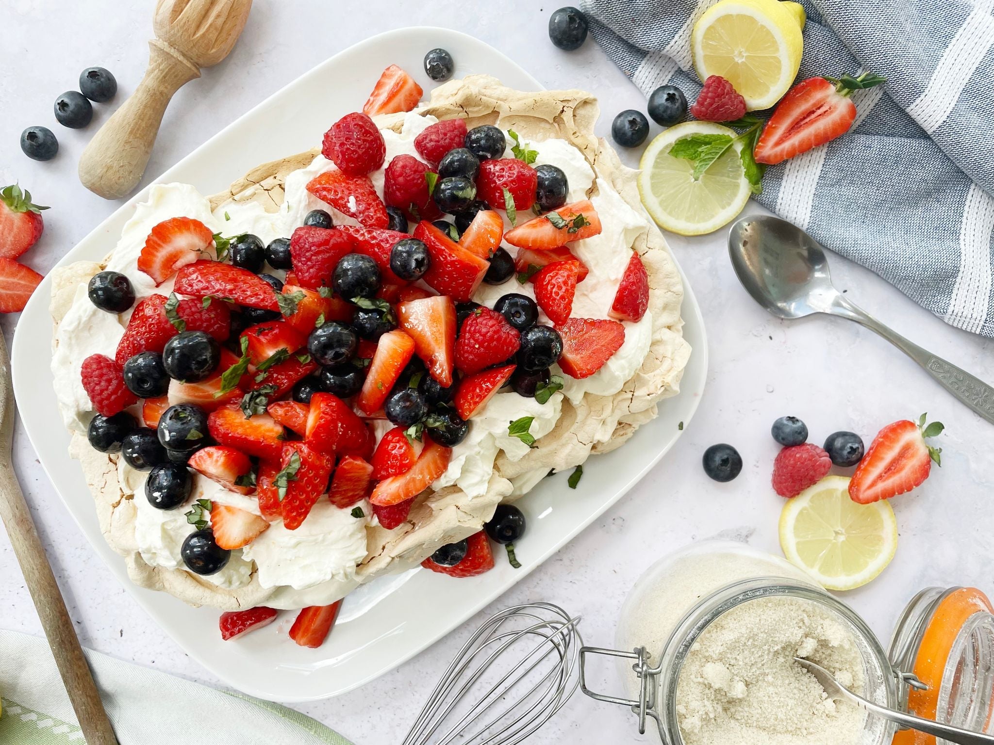Eton Mess with Basil and Mint Cole & Mason UK